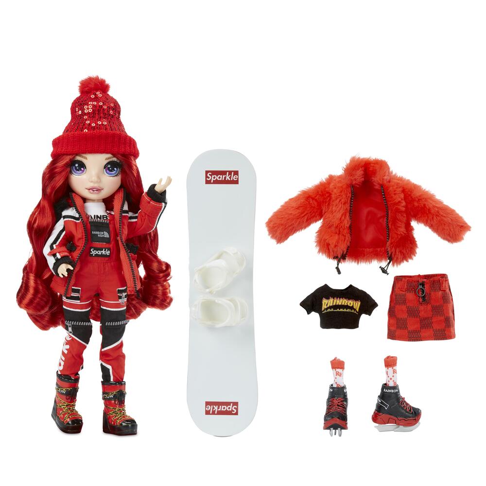 Rainbow High Vinterferie Modedukke - Ruby Anderson