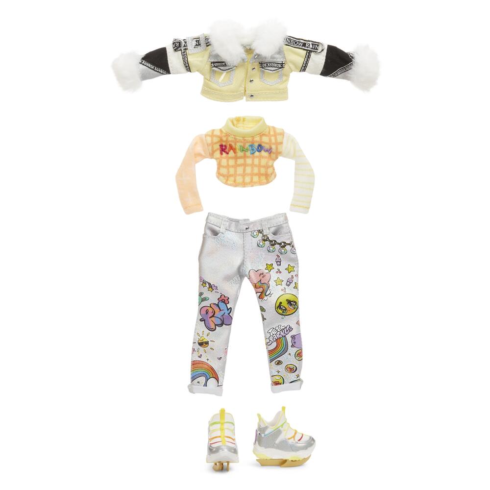 Rainbow High Vinterferie Modedukke - Sunny Madison