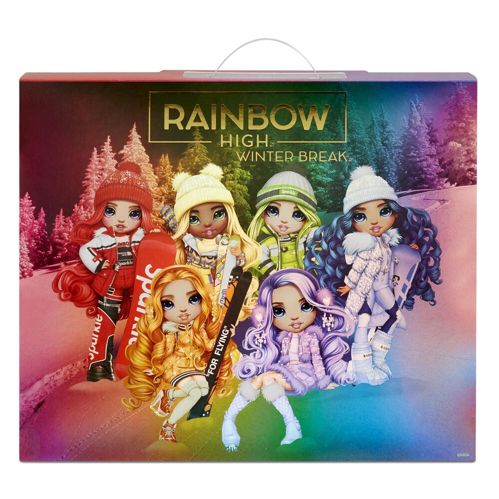 Rainbow High Vinterferie Modedukke - Sunny Madison