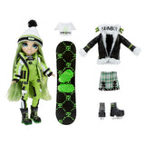Rainbow High Vinterferie Modedukke - Jade Hunter