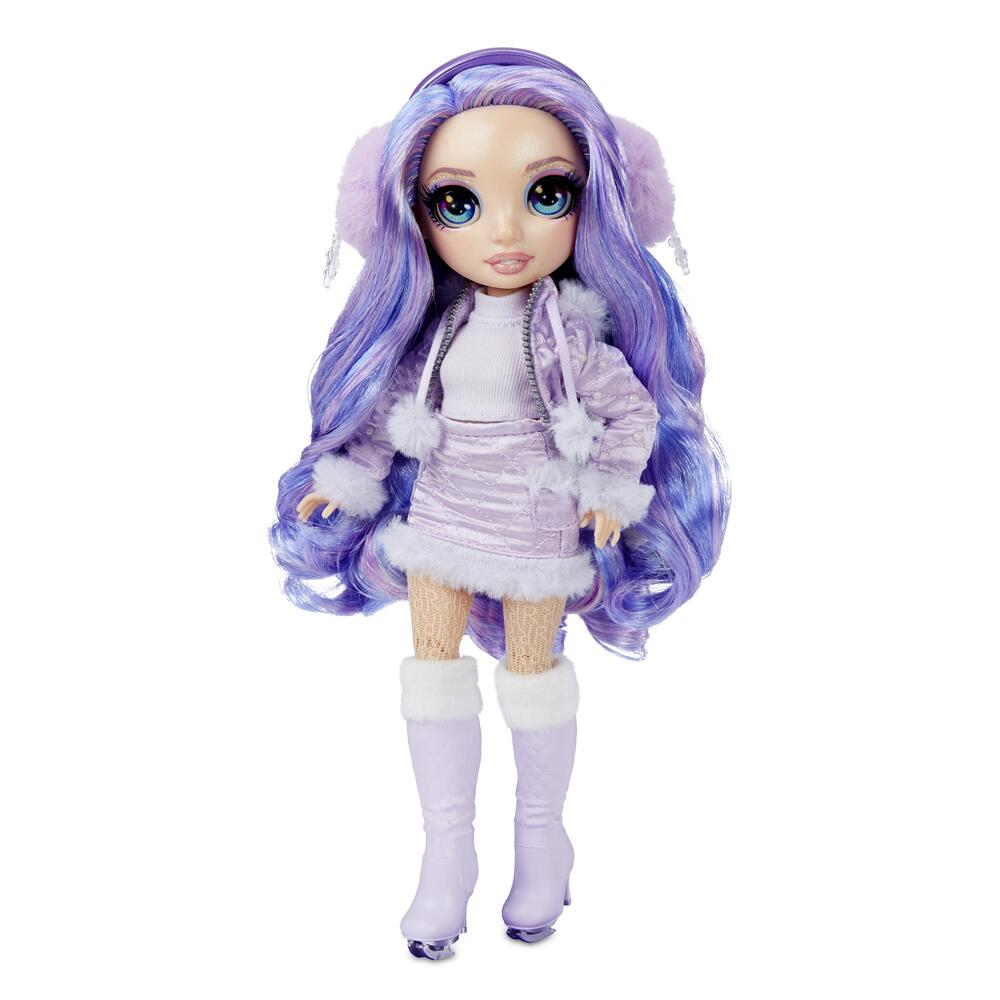 Rainbow High Vinterferie Modedukke - Violet Willow