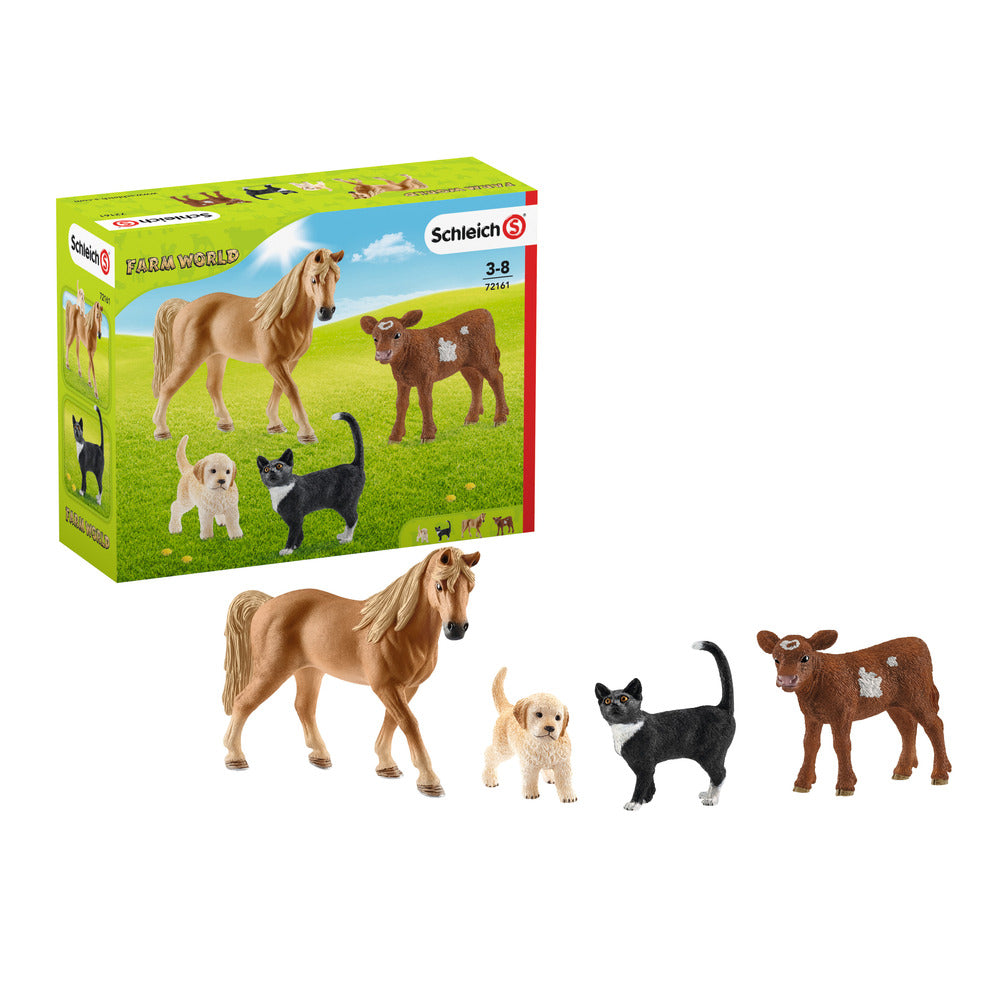 Farm world animals 4-pak