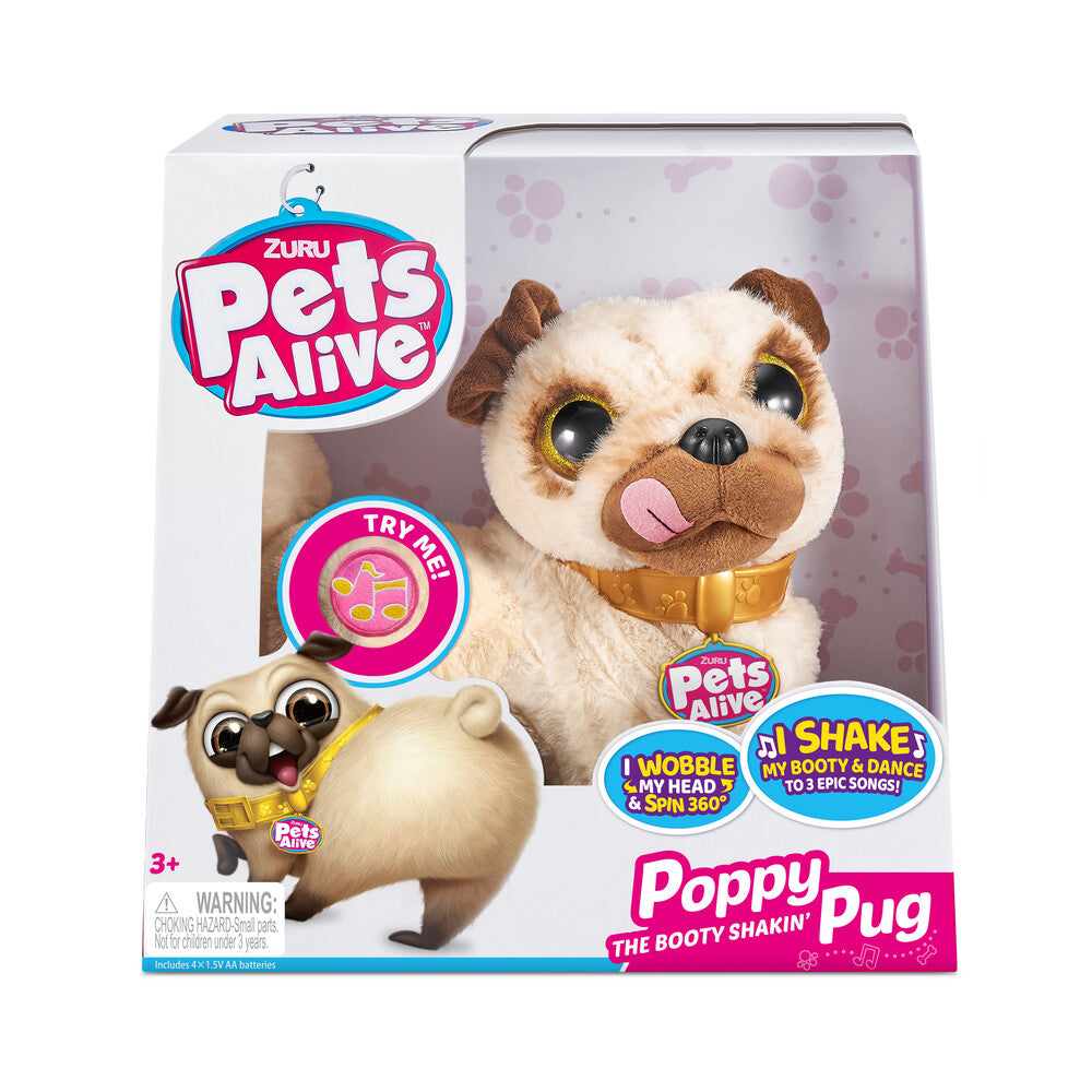 Pets Alive Booty Shaking Pug