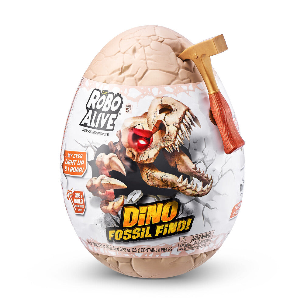 Robo Alive Dino Fossil Find Surprise Egg