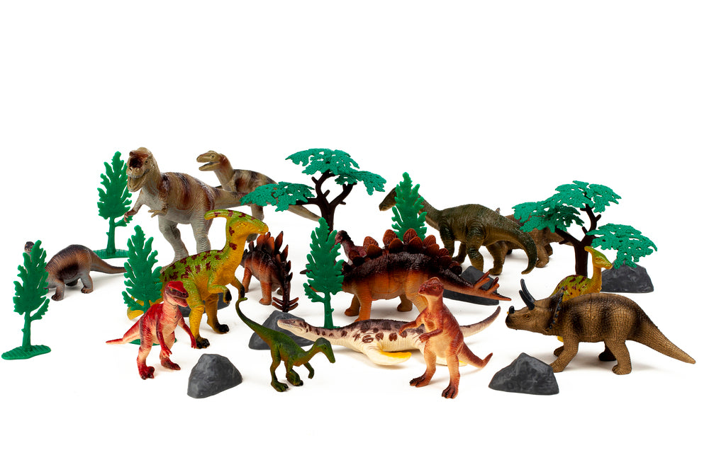 Dinosaurer 30 stk