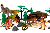 Dinosaurer 30 stk