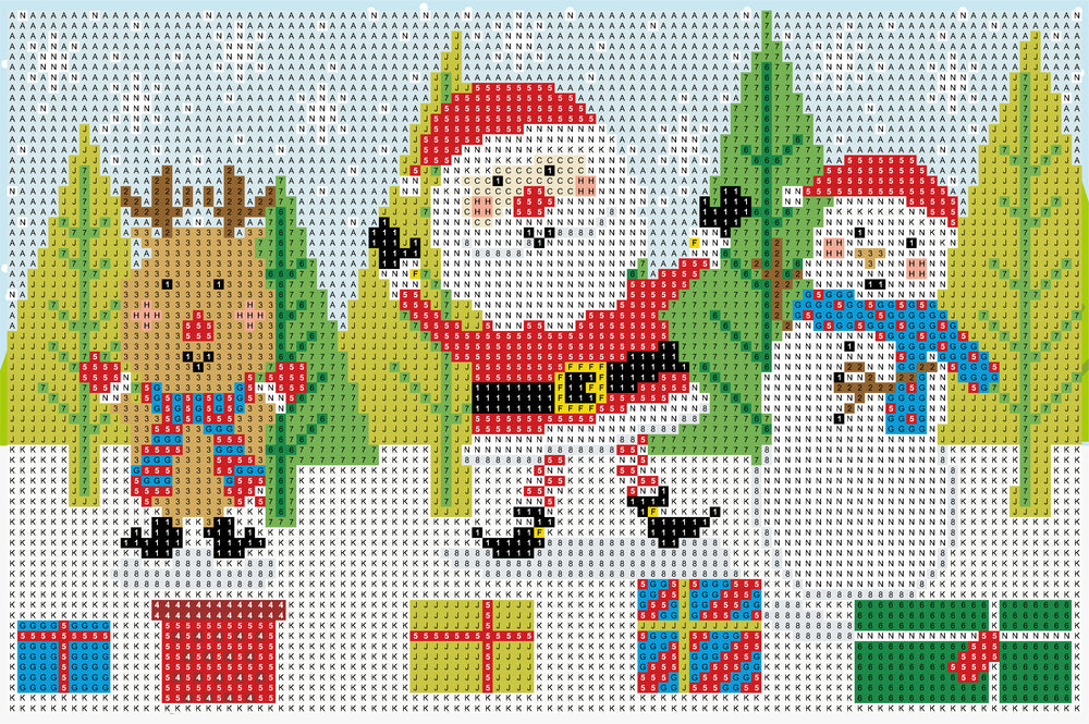 Diamond Art Julekalender 1-24 30x20 cm