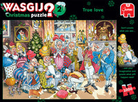 Wasgij puslespil christmas 2 1000 brikker