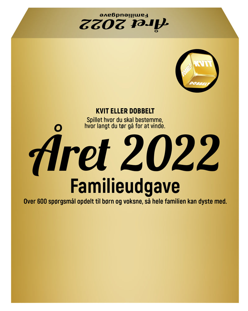 Året 2022 - Kvit eller dobbelt