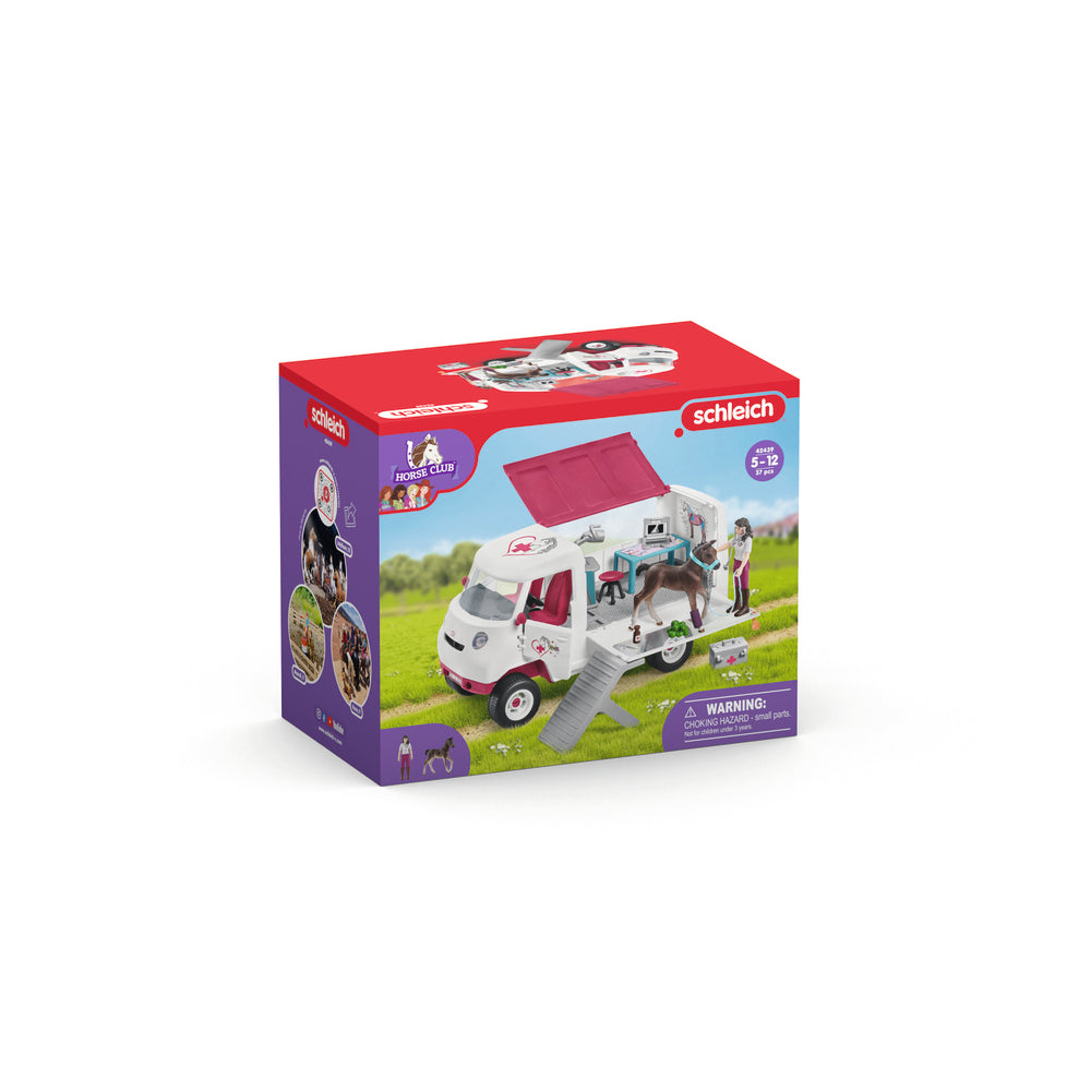 schleich Mobil Dyrlæge m Hannoveranerføl