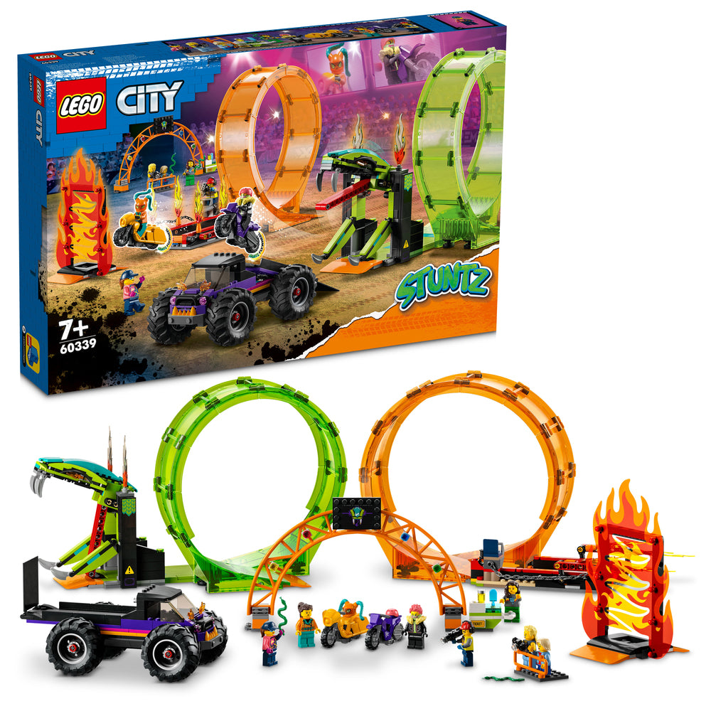 60339 LEGO City Stuntz Stuntarena Med Dobbelt Loop