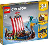 31132 LEGO Creator Vikingeskib Og Midgårdsormen