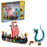 31132 LEGO Creator Vikingeskib Og Midgårdsormen