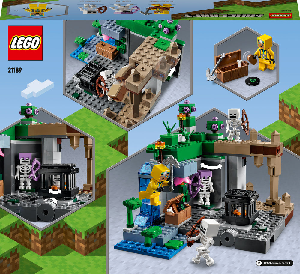 21189 LEGO Minecraft Skeletfængslet