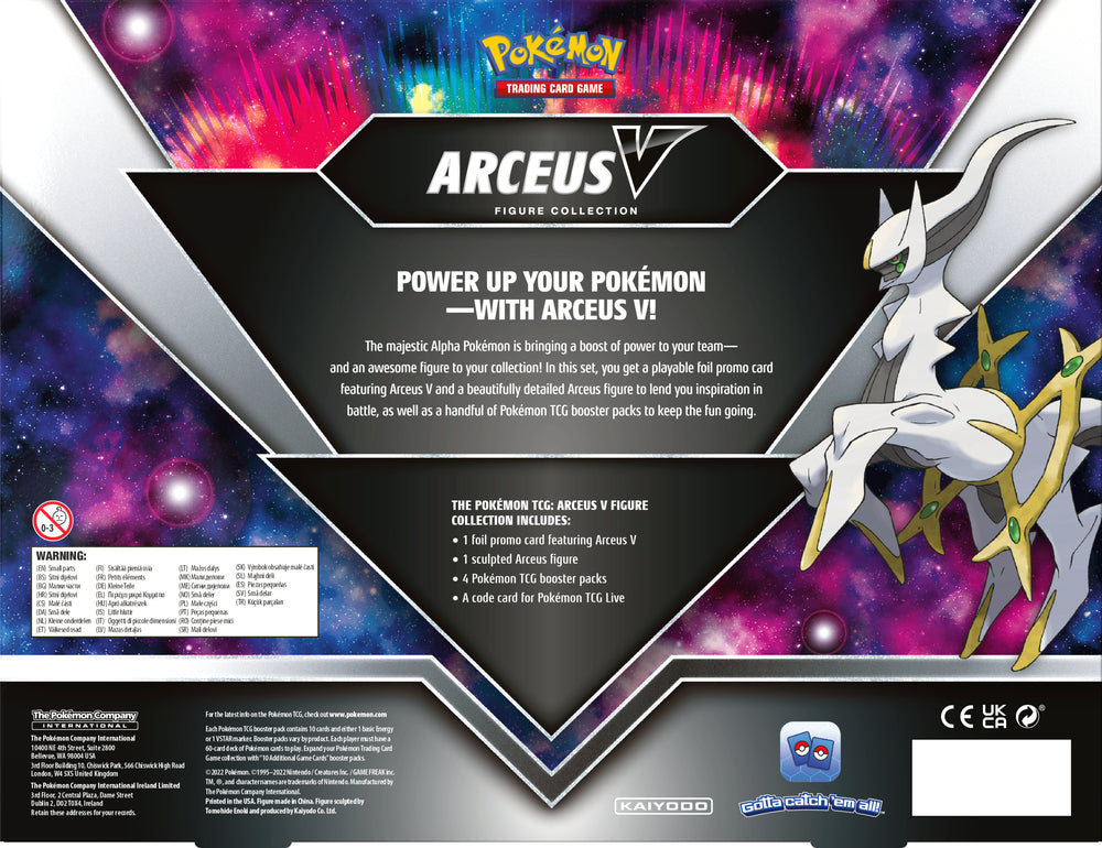 Pokemon Box Figure Arceus V