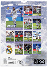Vægkalender 2023 Real Madrid