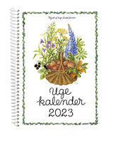 Ugekalenderbogen 9,5 X 17 2023