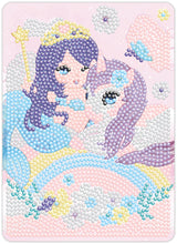 Diamond Art havfrue 13x18cm