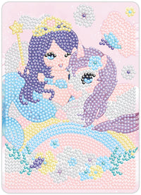 Diamond Art havfrue 13x18cm