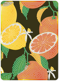Diamond Art citrusfrugter 13 x 18 cm