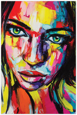 Diamond Art kvinde malet 20 x 30 cm