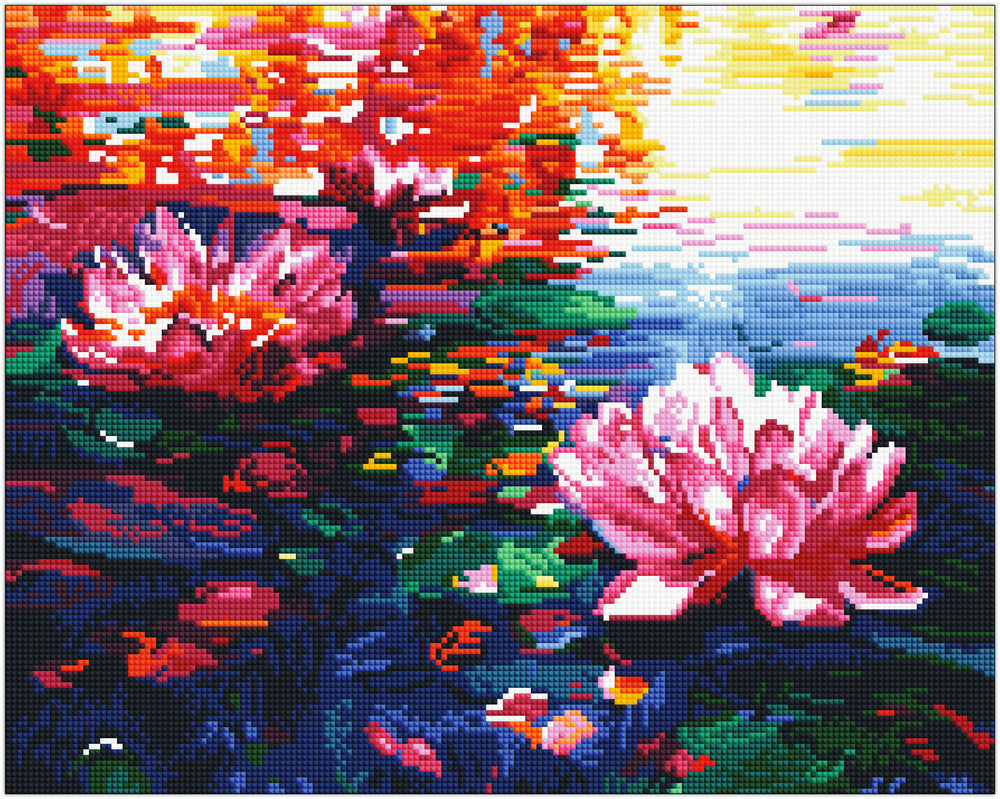Diamond Art åkander 40 x 50 cm