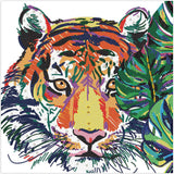 Diamond Art MIX tiger 40 x 40 cm