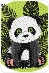 Diamond Art panda 10 x 15 cm