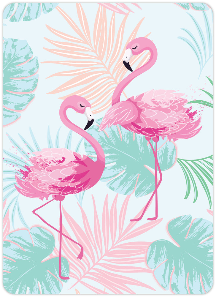 Diamond Art flamingoer 13 x 18 cm
