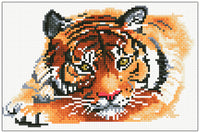 Diamond Art tiger  20 x 30 cm