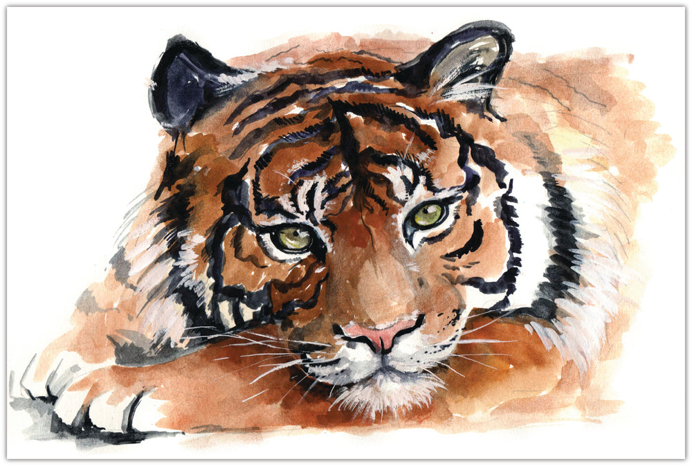 Diamond Art tiger  20 x 30 cm