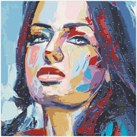 Diamond Art MIX kvinde 40 x 40 cm