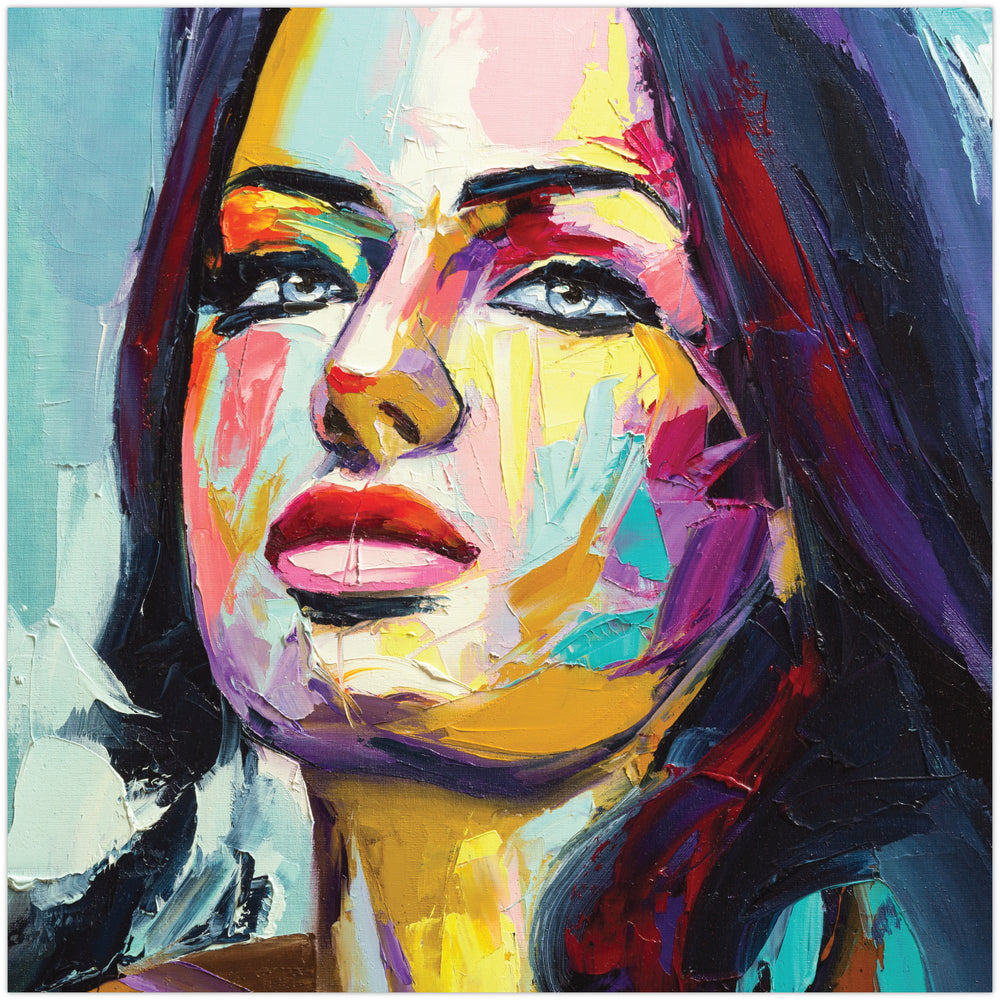 Diamond Art MIX kvinde 40 x 40 cm