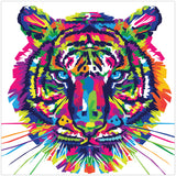 Diamond Art MIX tiger 40 x 40 cm