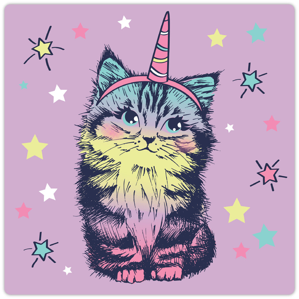 Diamond Art glitter kat 20 x 20 cm