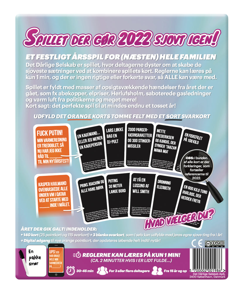 Året Der Gik Galt 2022