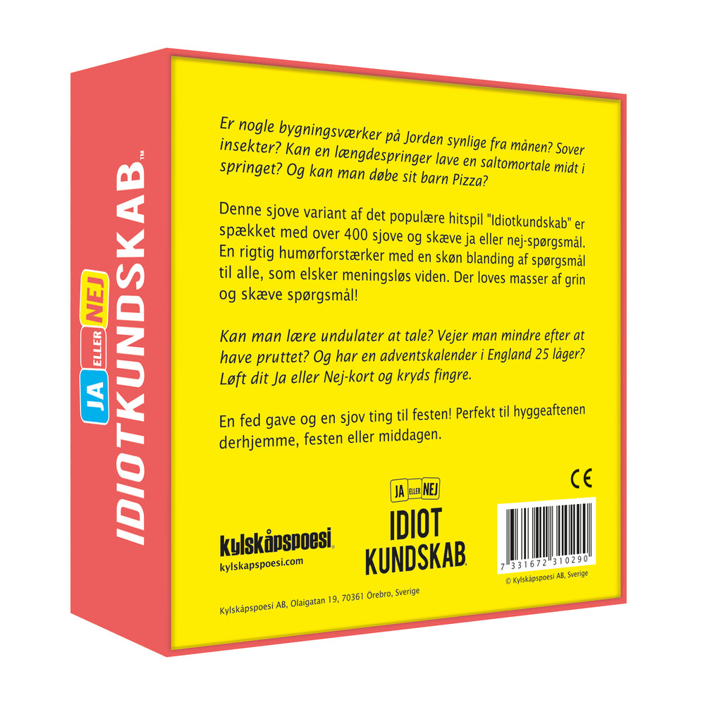 Idiotkundskab Ja eller Nej
