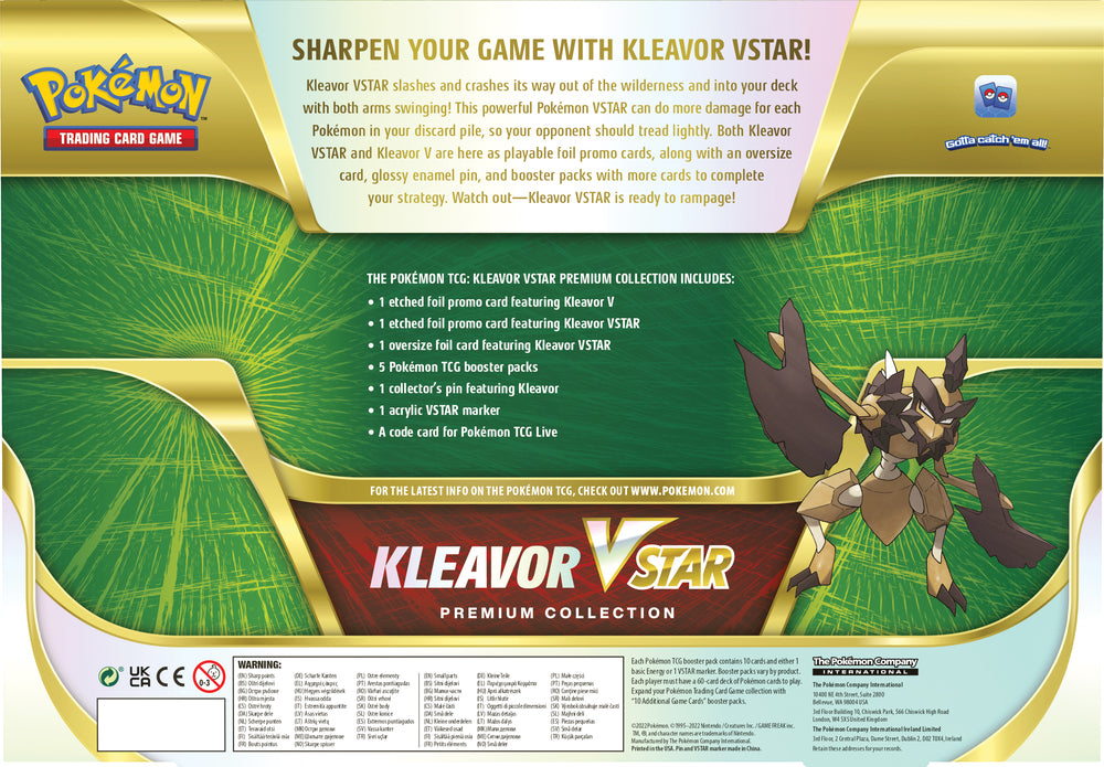 Pokemon Box Premium VSTAR Kleavor
