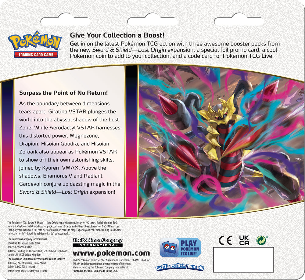 Pokemon 3-pak asst