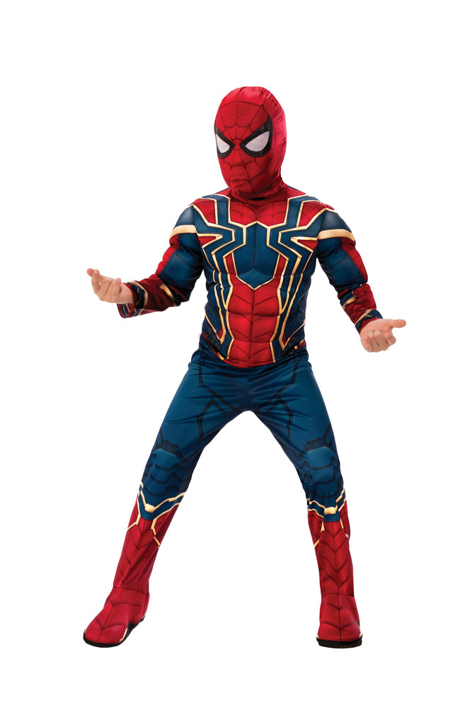 Iron Spider / Spider-Man dragt str. 8-10 år