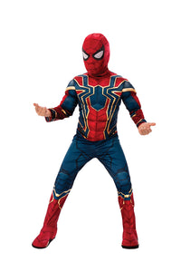 Iron Spider / Spider-Man dragt str. 8-10 år