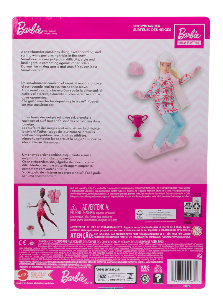 Barbie Career Snowboarder