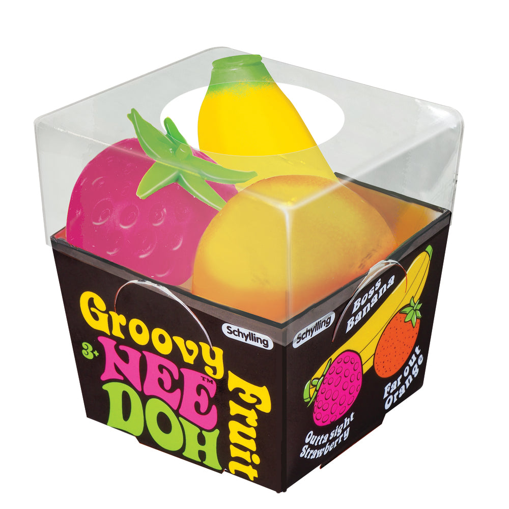 NeeDoh groovy fruit 3-pack