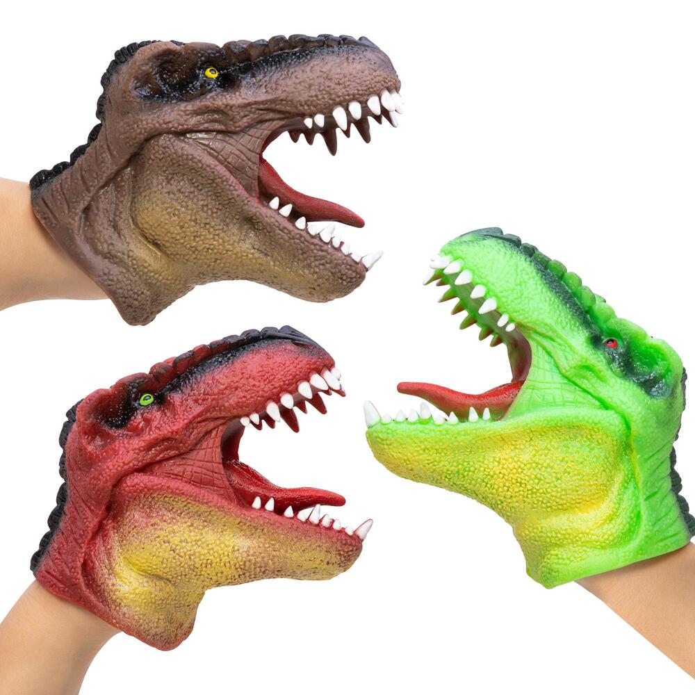 Dinosaur Hånddukke asst