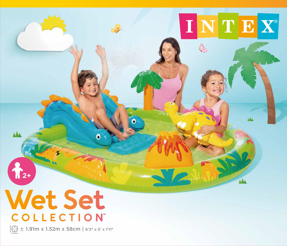 Pool Little Dino Play Center 191x152x58 cm