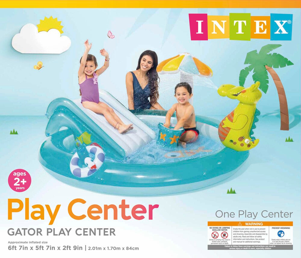 Pool baby Gator Play Center 201x170x84cm