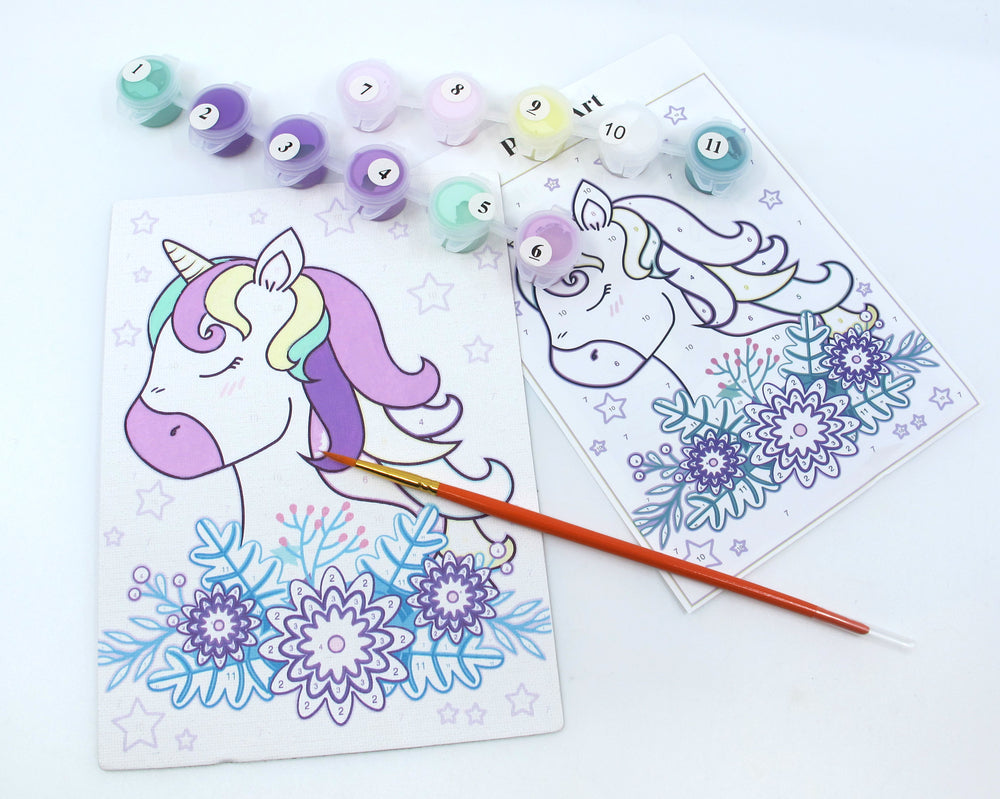 Paint Art Unicorn 13 x 18 cm