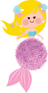 Pom Pom Art Havfruer 3 stk.