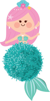 Pom Pom Art Havfruer 3 stk.