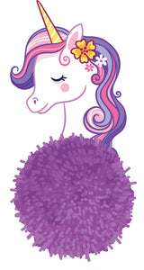 Pom Pom Art Unicorn 3 stk.